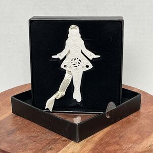 John Hinde Irish Dancer Porcelain Ornament with Swarovski Crystals NIB Holiday